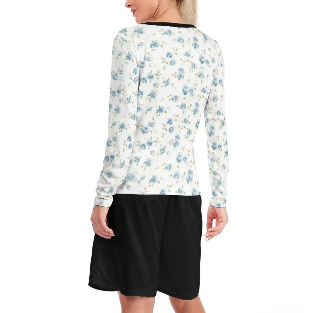 Long Sleeve Nursing Tops OVO Print